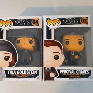 Set of Fantastic Beasts Funko Pop!